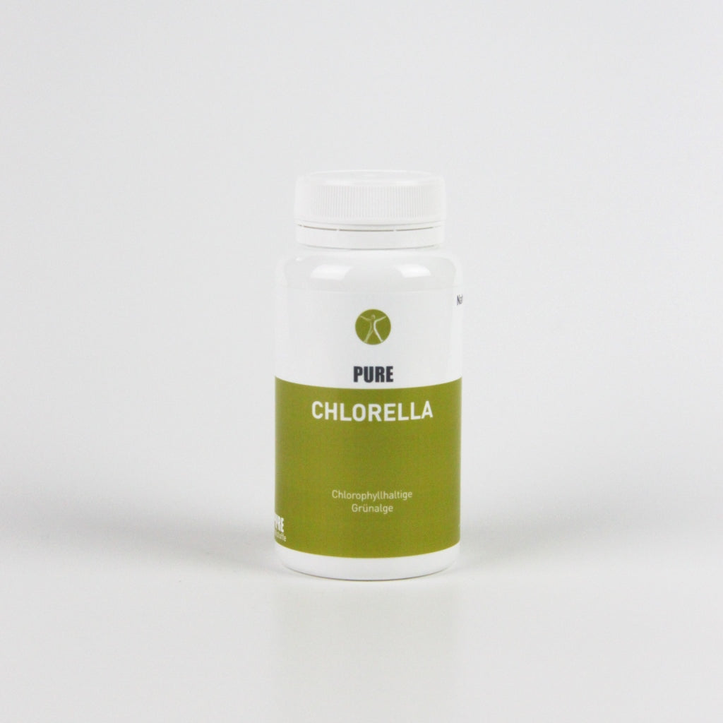 pure Chlorella schützt die Leber.