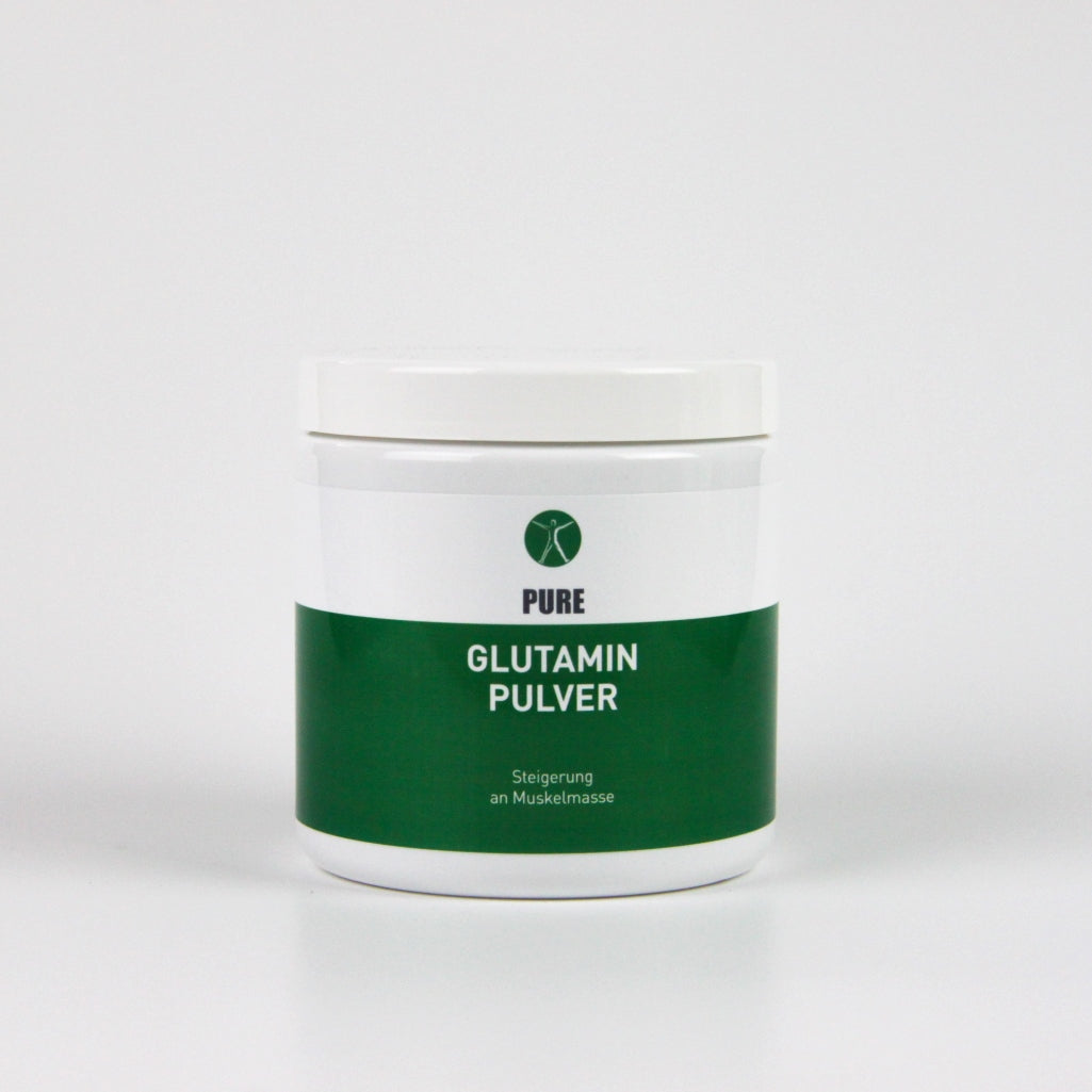 pure L-Glutamin unterstützt die Erhaltung der Knochen.