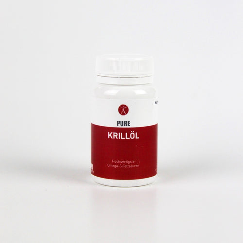 Das pure Krillöl liefert hochwertige Omega-3-Fettsäuren.